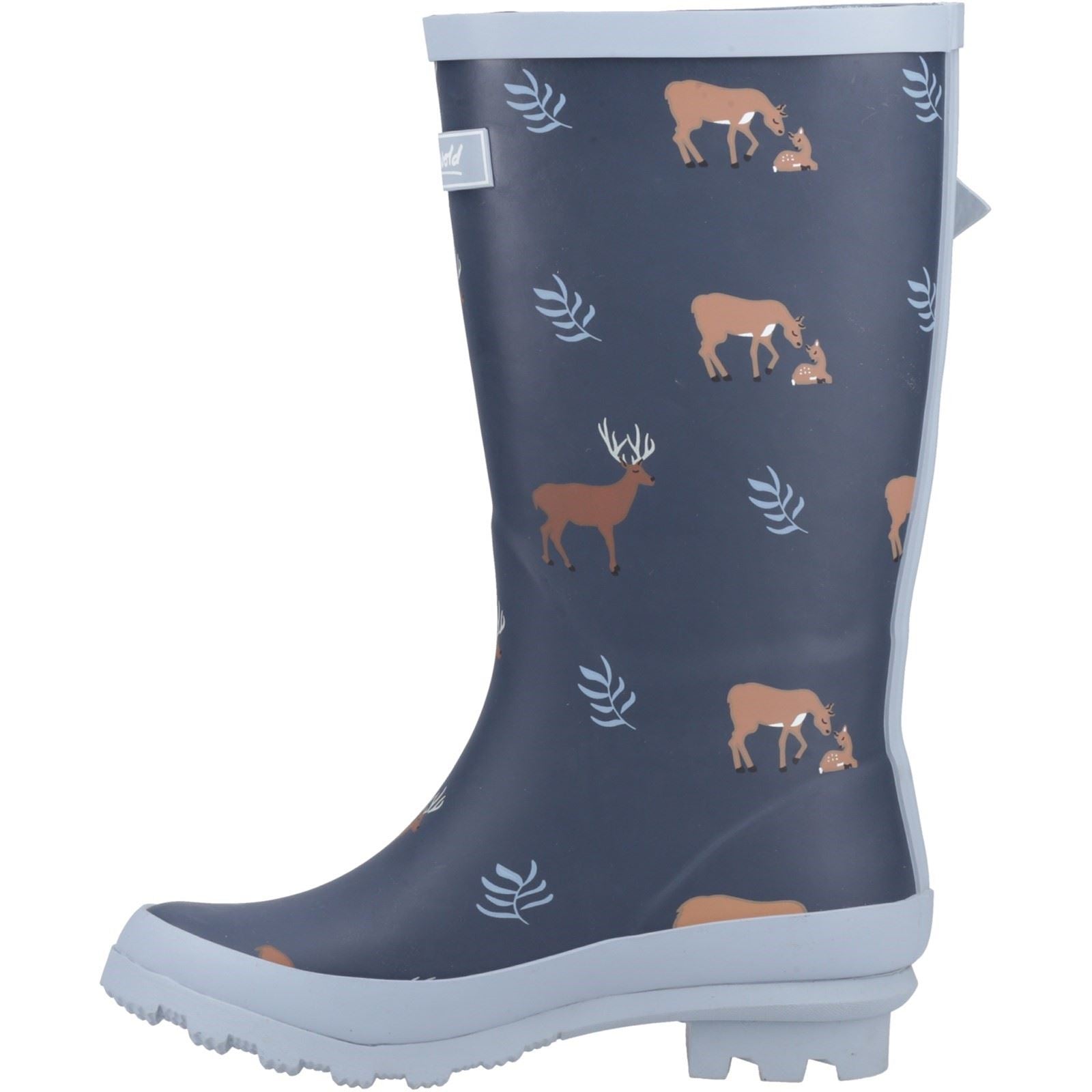 Cotswold Woodland Mid Gummistiefel Für Damen Aus Hirschleder