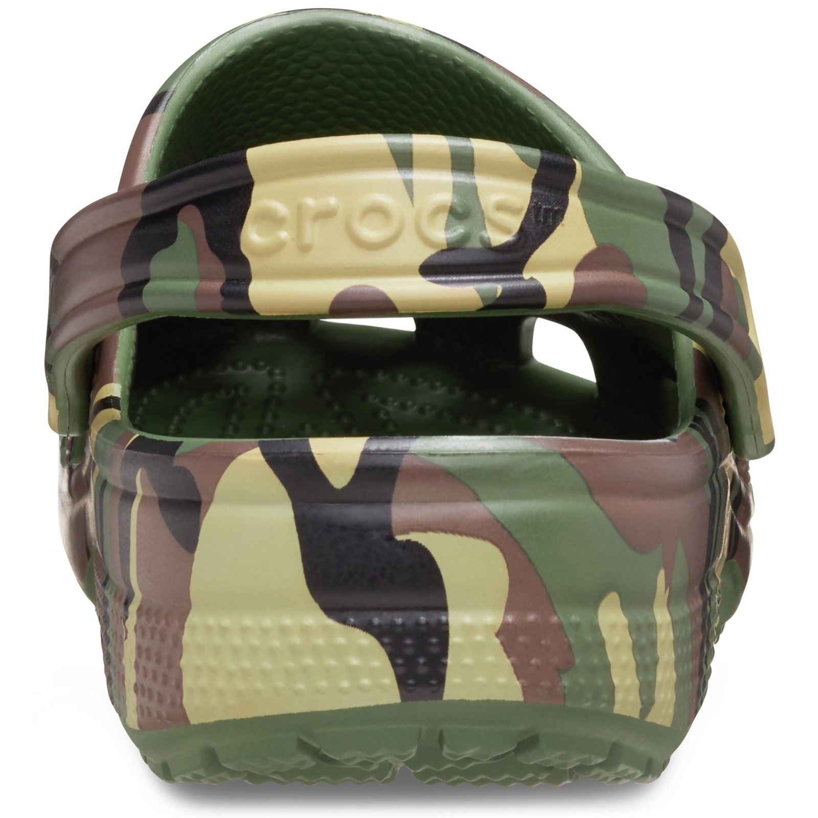 Crocs Classic Camouflage Eva Herren Clogs In Armeegrün