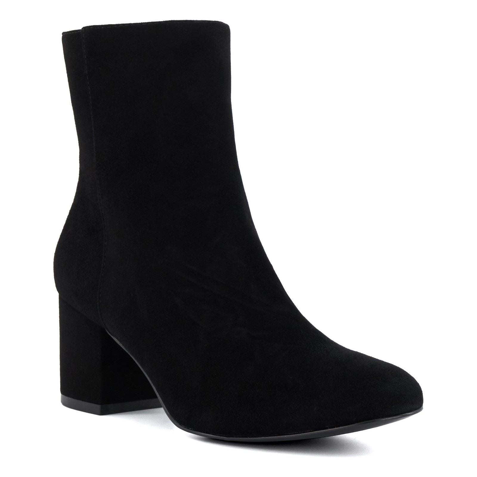 Dune Ottack Wildlederschwarze Damenstiefel