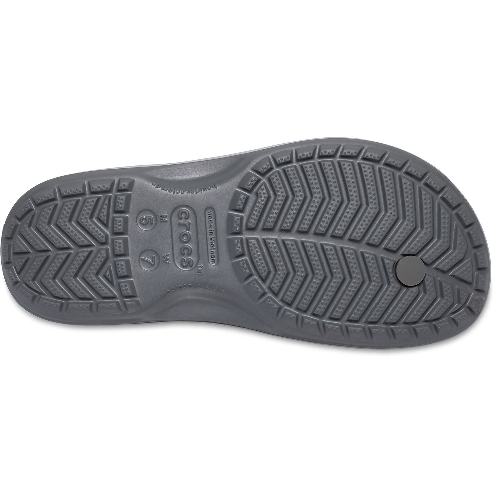 Crocs Crocband Flip Thermoplastische Herren Flip-Flops In Schiefergrau/Rauch