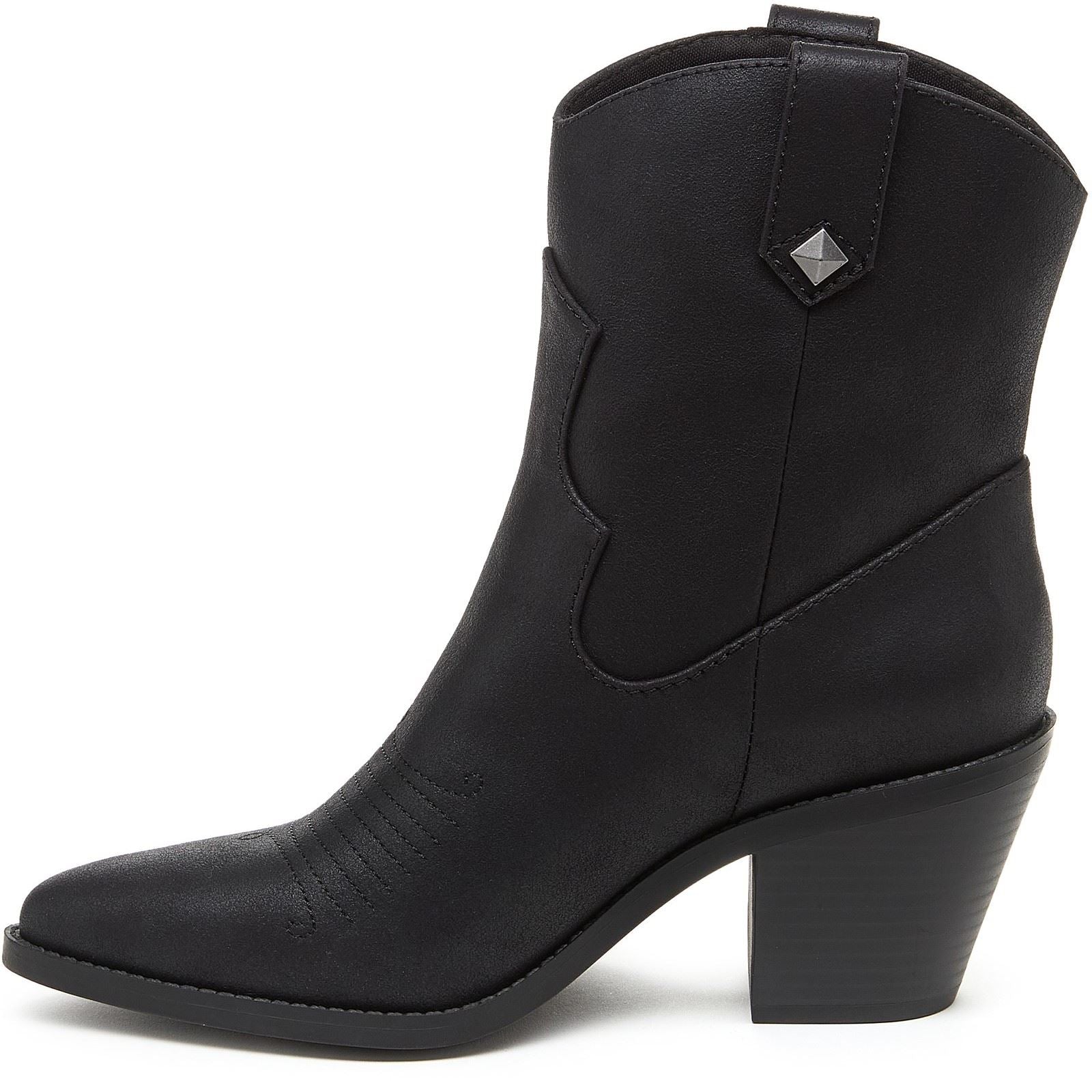 Rocket Dog Feather Polyurethan Damen Schwarze Farbe Stiefeletten mit Absatz
