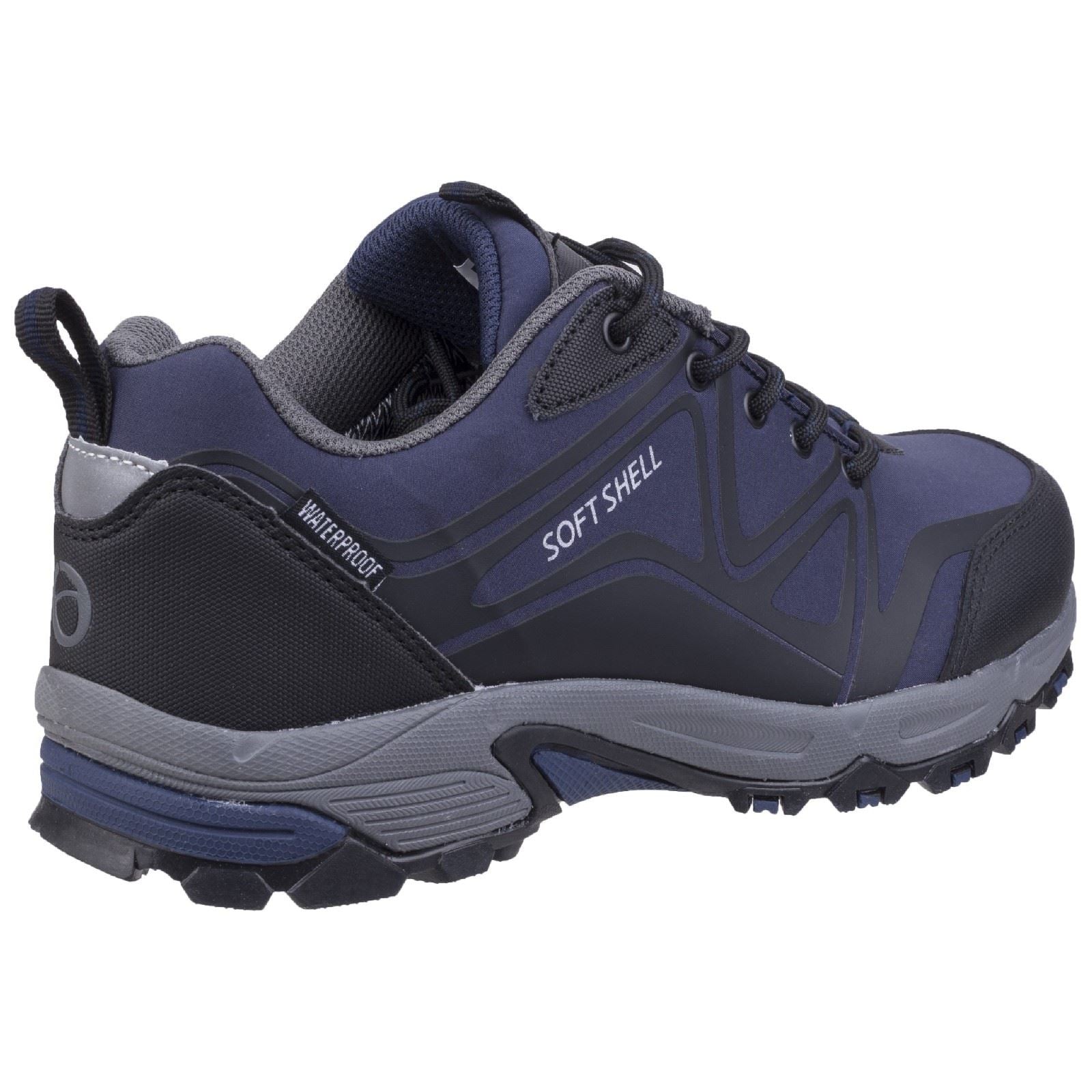 Cotswold Abbeydale Low Synthetik-Herren-Wanderstiefel In Blau/Schwarz/Grau