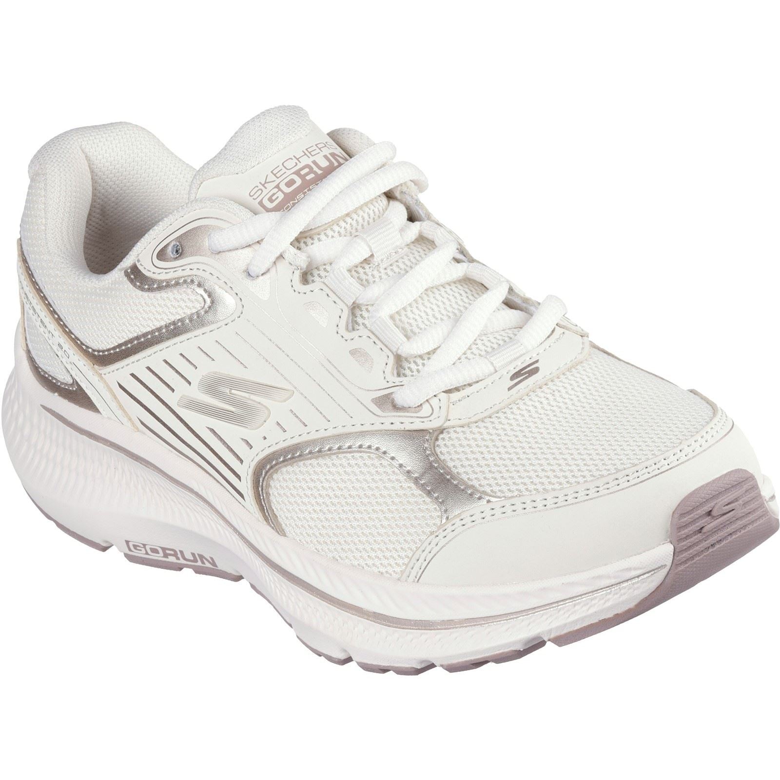 Skechers Performance GO RUN Consistent 2.0 Advantage Damen Naturleder Sneakers