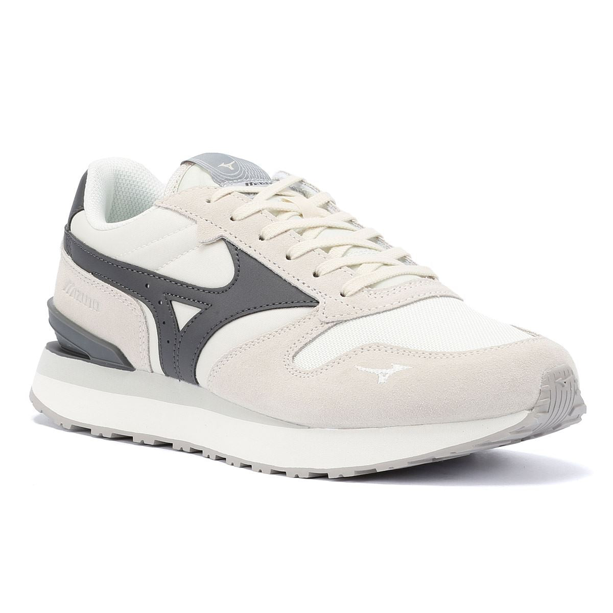 Mizuno RB87 Wildleder Weiße Turnschuhe