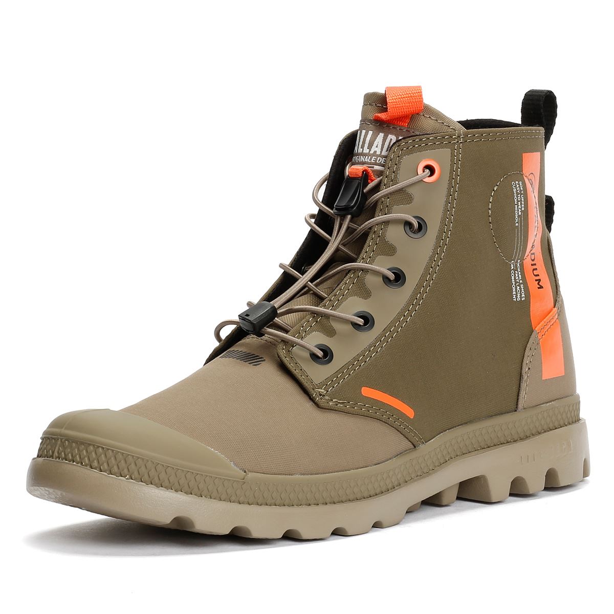 Palladium Pampa Lite Journey Grüne Stiefel