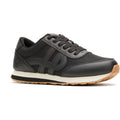 Hush Puppies Seventy8 Herren Schwarz Leder Sneaker