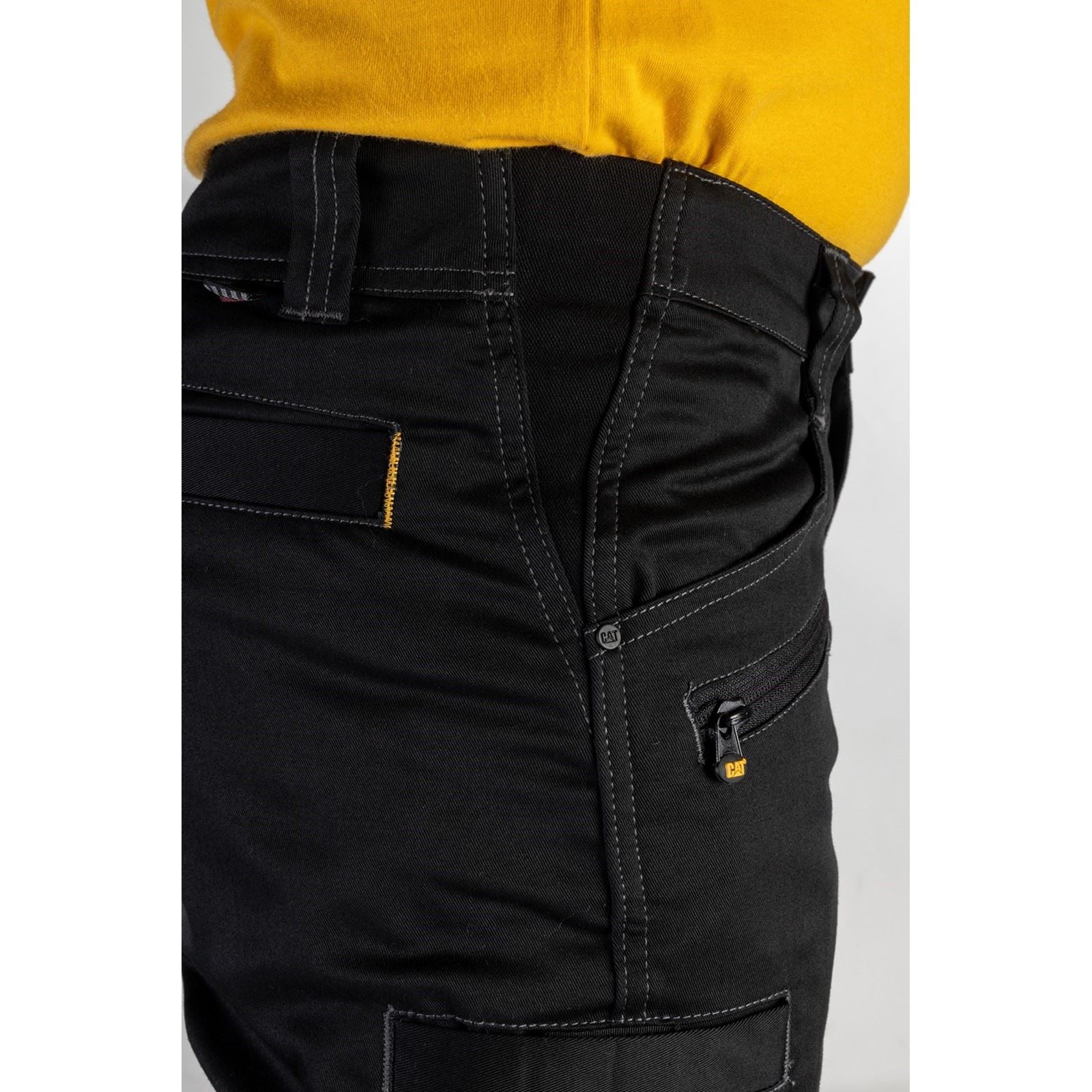 Caterpillar Operator FX Baumwoll Herren Schwarze Farbe Outdoor Hosen