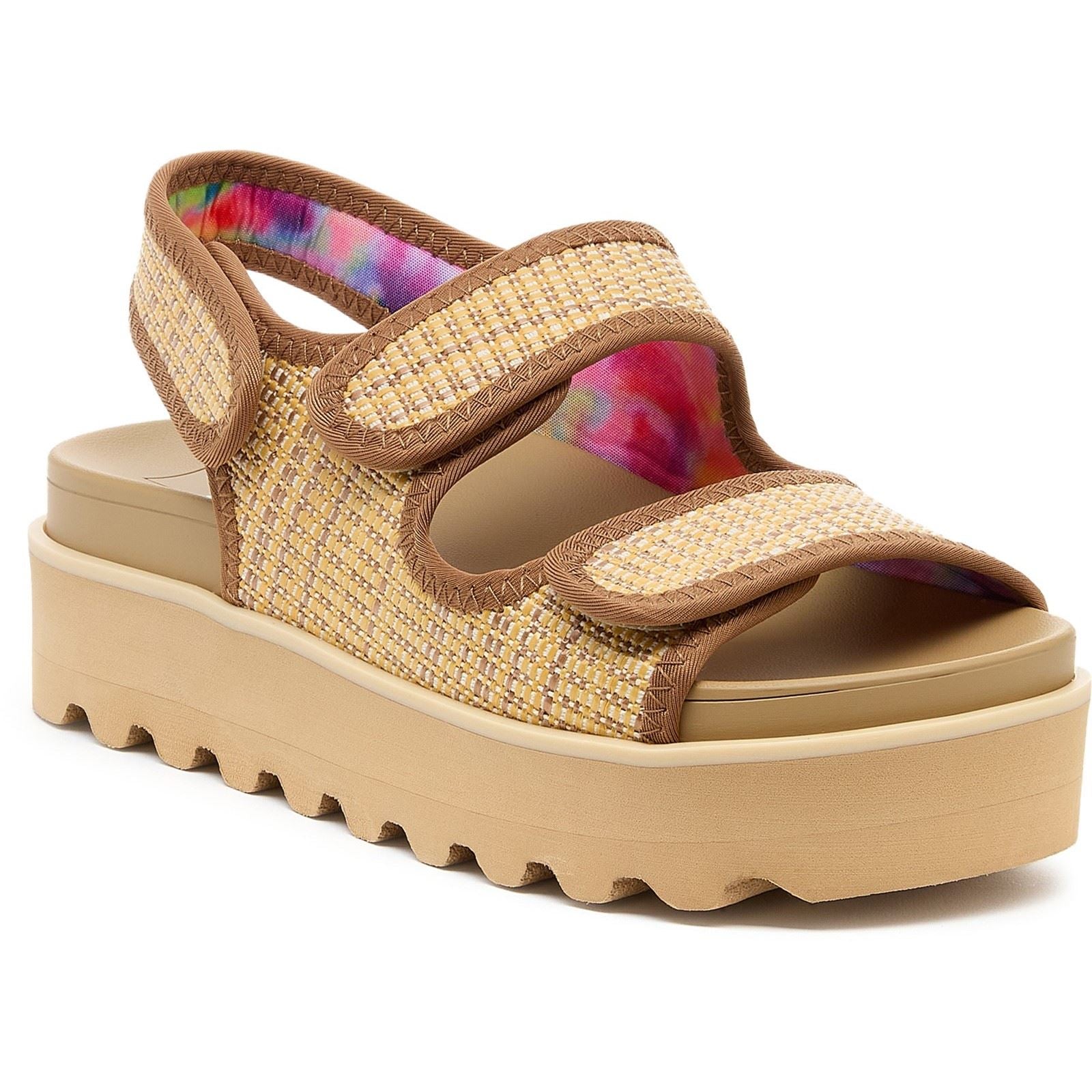 Rocket Dog Balmy Raffia Damen Sandalen Aus Naturtextilien