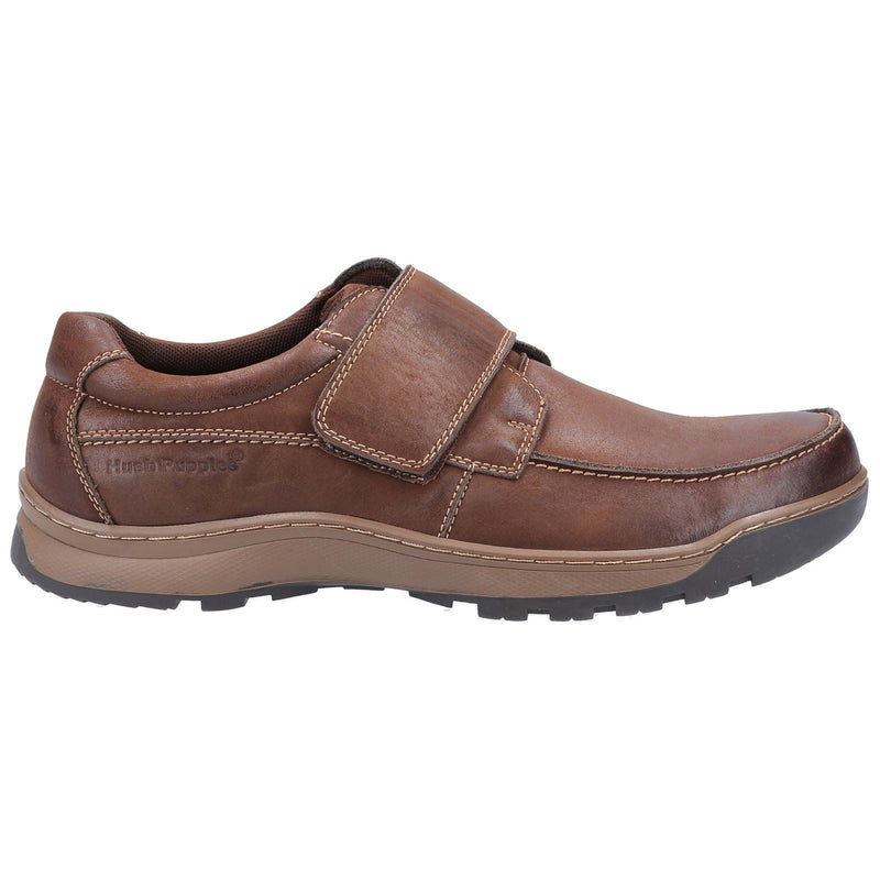 Hush Puppies Casper Leder Herren Braune Loafer