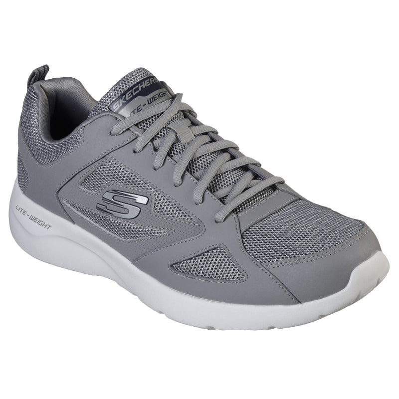 Skechers Dynamight 2.0 Netz-Herrenschuhe In Grau
