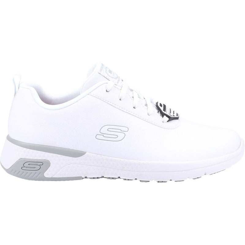 Skechers Workwear Marsing Gmina Leder Damen Weiße Sicherheitssneaker