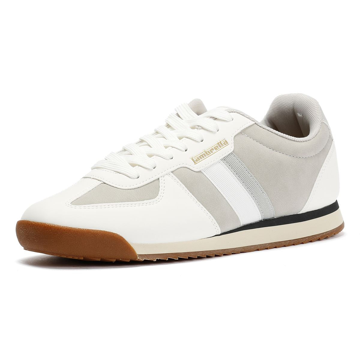 Lambretta Diego Herren Weiße Sneaker
