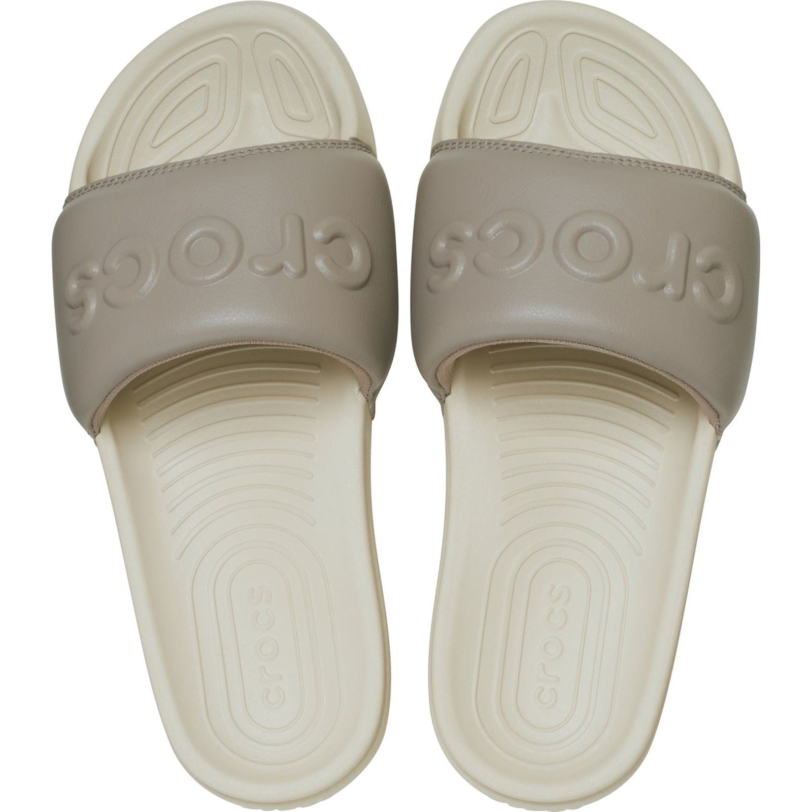 Crocs Crocs All Day Eva Damen Bone/Taupe Slides