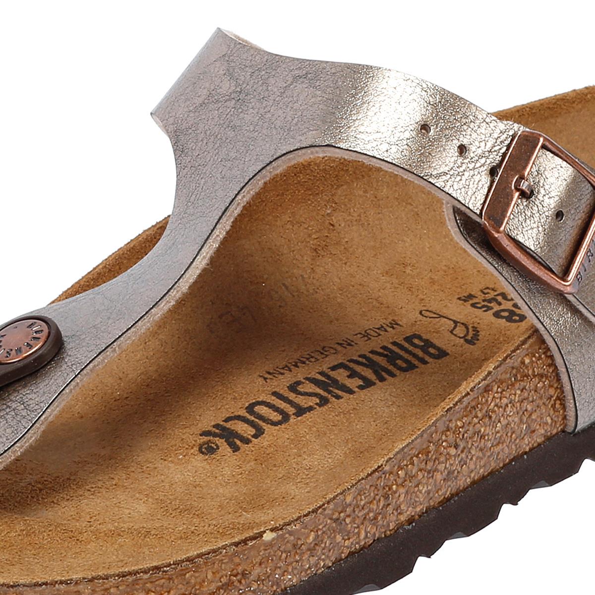 Birkenstock Gizeh Birko Flor Elegante Sandalen In Taupe Für Damen