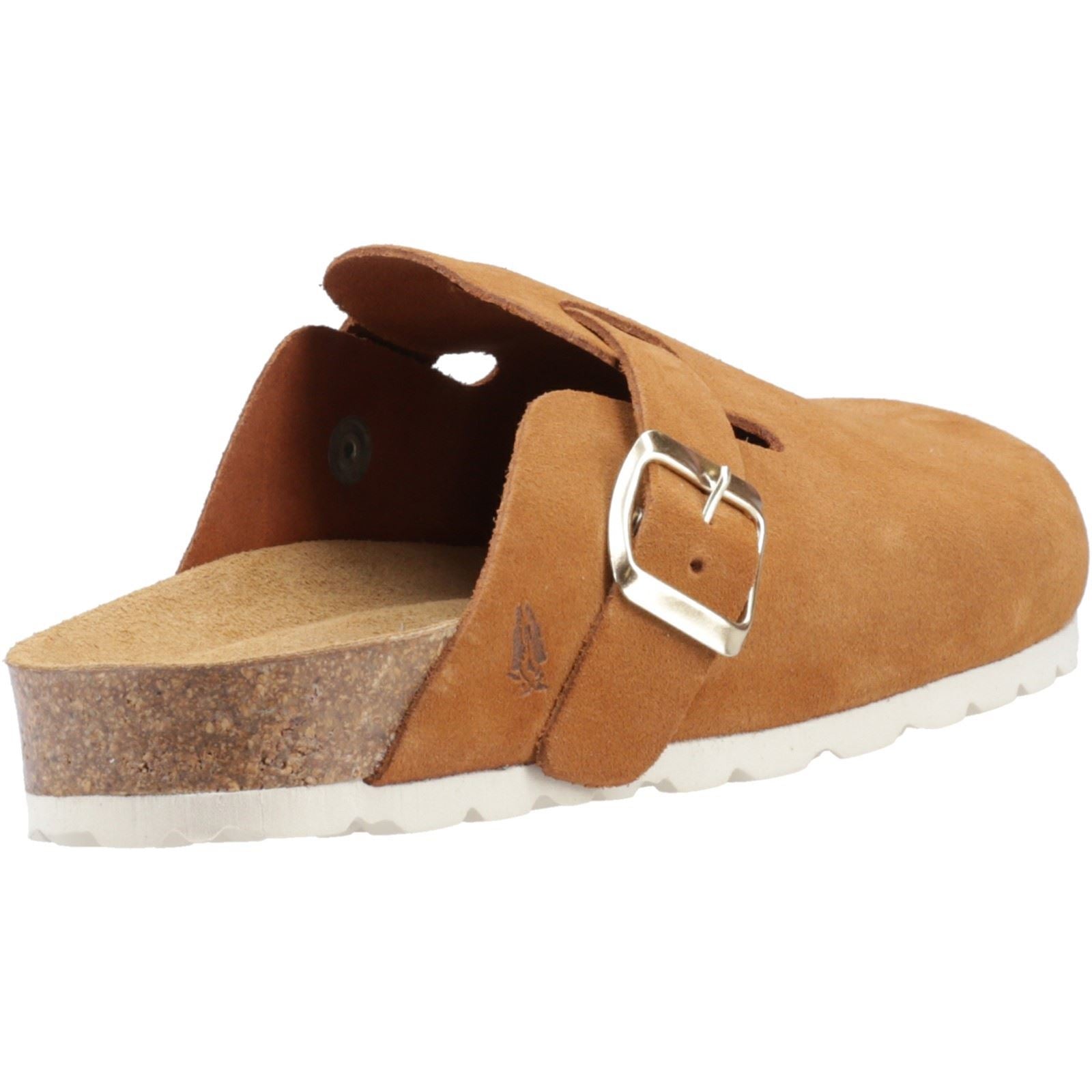 Hush Puppies Bailey Damen Pantoletten Aus Wildleder In Tan