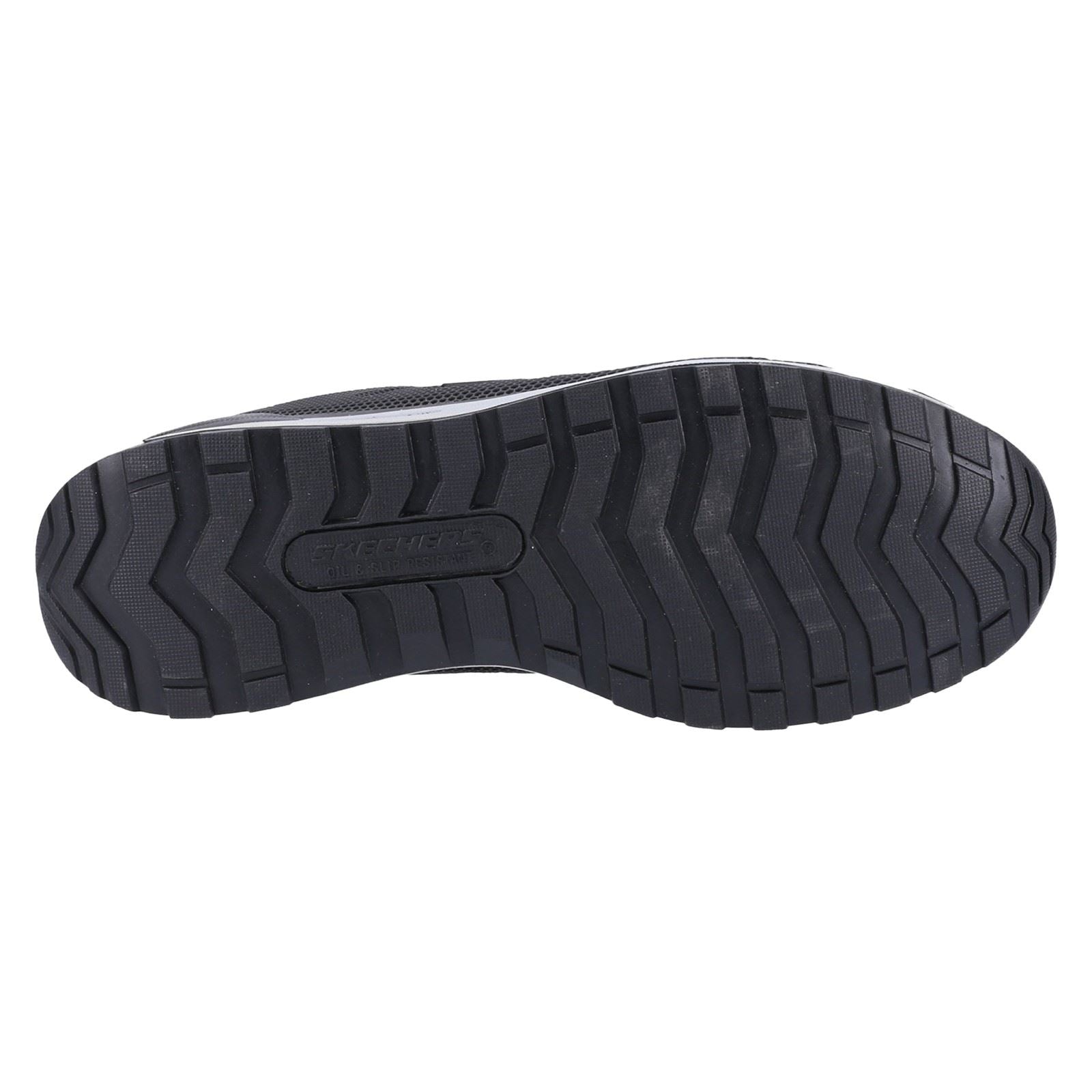 Skechers Workwear Bulklin Bragoo Textil Herren Schwarze Sicherheits-Sneaker