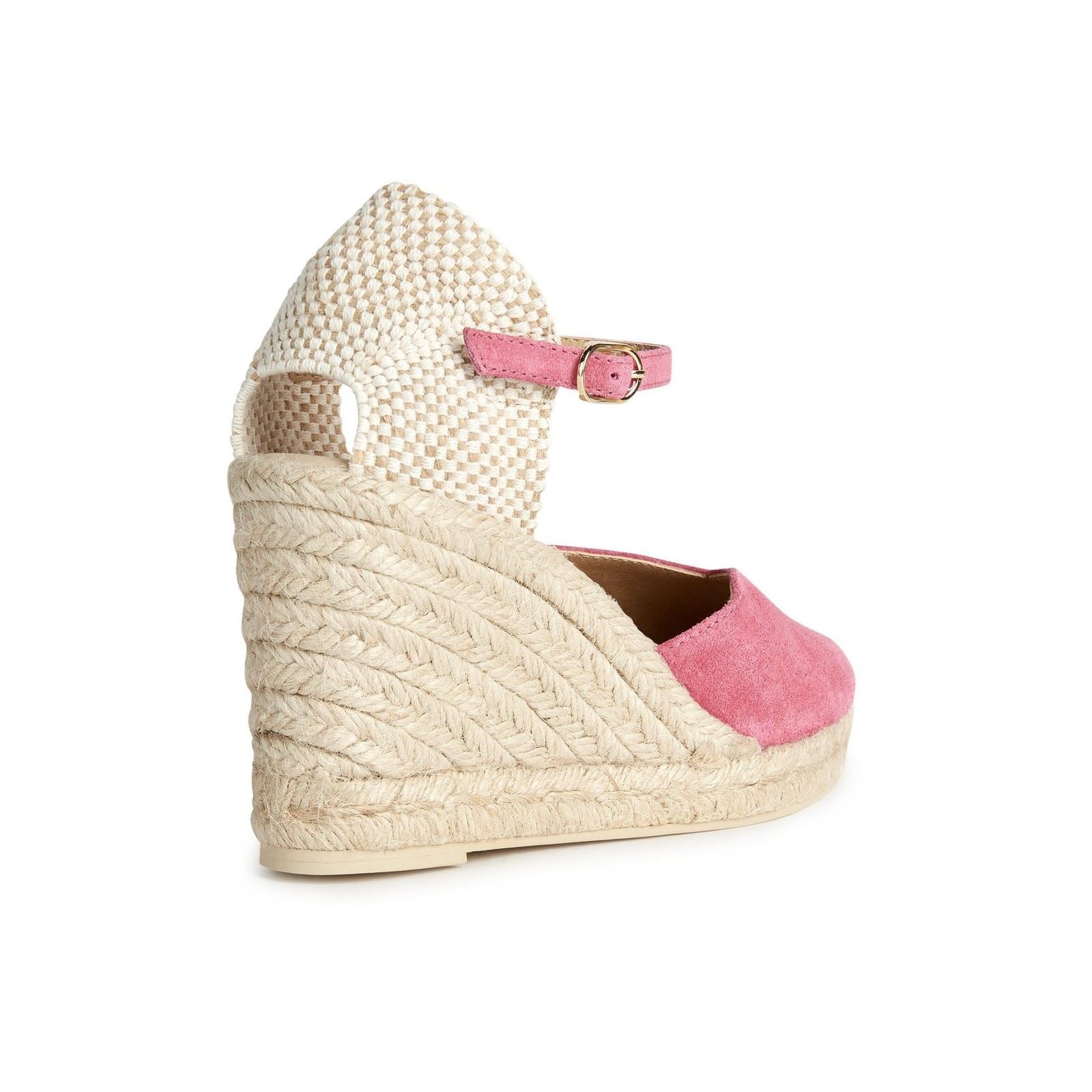 Geox D GELSA Leder Damen Zypressen Sandalen