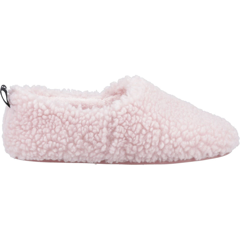 Hush Puppies Emily Faux Fur Damen Blush Hausschuhe