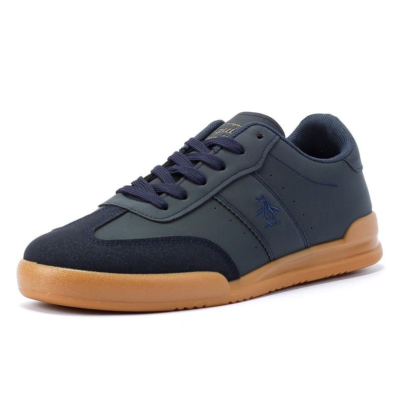 Penguin Giovanni Herren Blaue / Gummi Turnschuhe