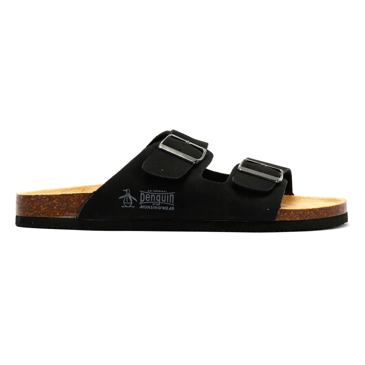 Penguin Port 2 Herren Schwarze Sandalen