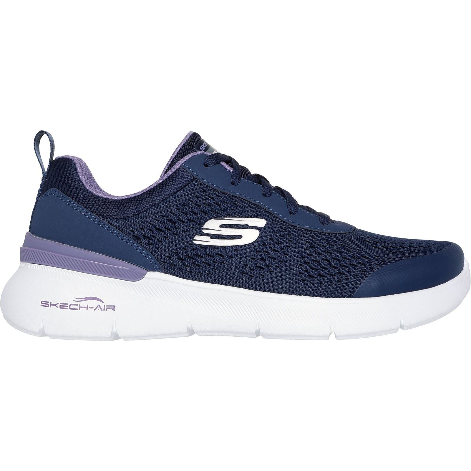Skechers Skech-Air Dynamight 2.0 New Heights Damen Sneaker In Marineblau/Lavendel