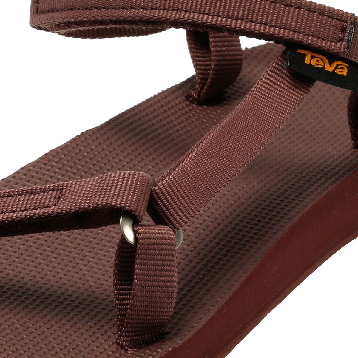 Teva Original Universal Slim Damen Rote Sandalen