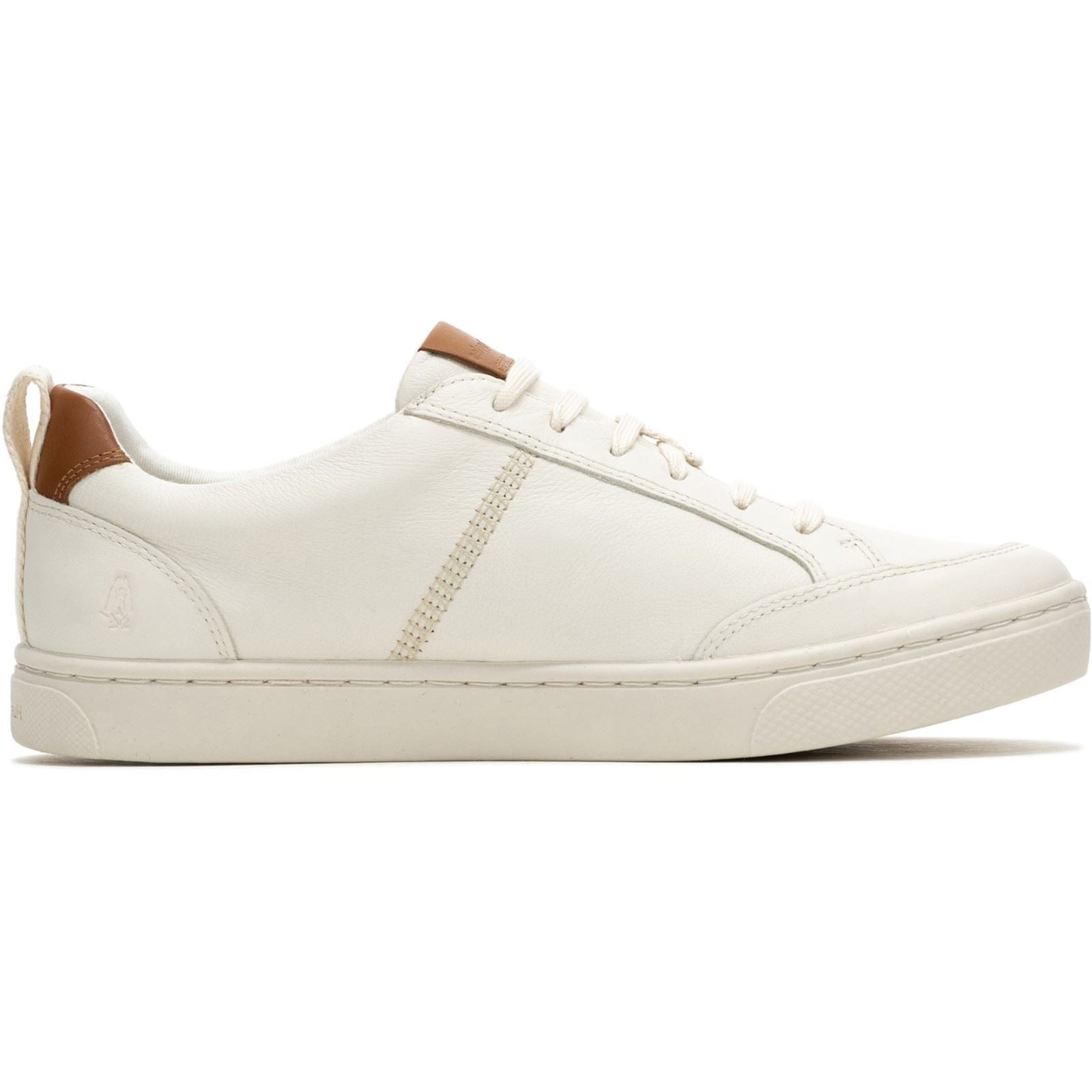 Hush Puppies The Good Low Top Weiße Ledersneaker Für Herren