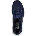 Skechers Relaxed Fit Edgeride Contention Herren Sneaker Aus Polyester In Marineblau/Blau