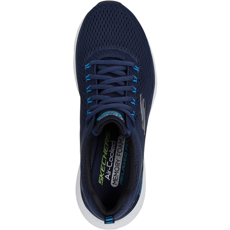 Skechers Relaxed Fit Edgeride Contention Herren Sneaker Aus Polyester In Marineblau/Blau