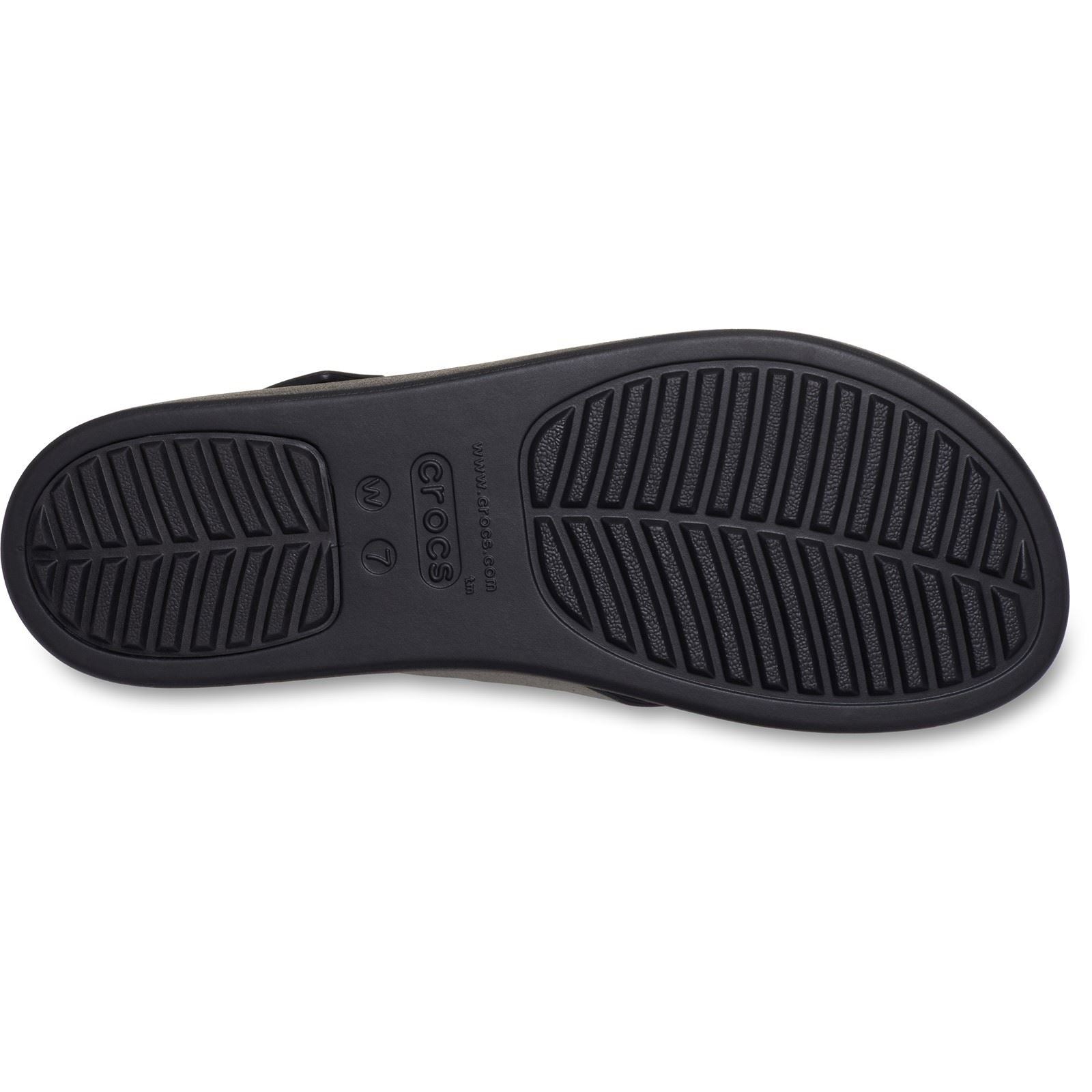 Crocs Brooklyn 4U Eva Damen Schwarze Sandalen
