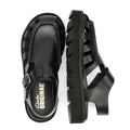 Clarks Originals Meadow Buckle Damen Sandalen Aus Schwarzem Leder