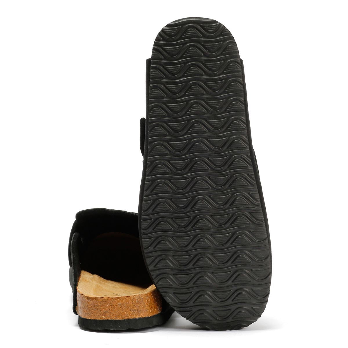 Penguin Poppy Damen Schwarze Farbe Pantoletten