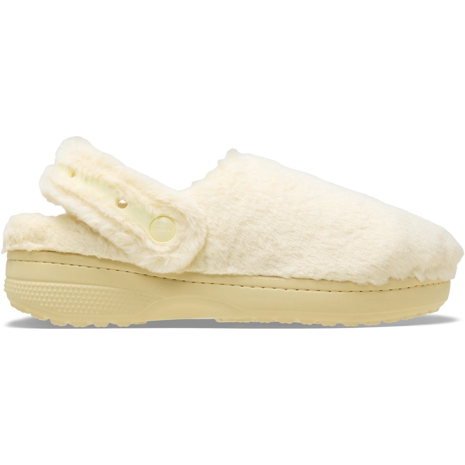 Crocs Classic Unfurgettable Polyester Damen Vanille Clogs