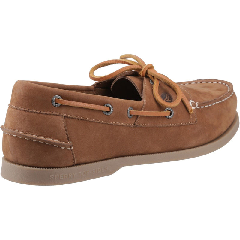 Sperry Tacoma Herren Bootsschuhe Aus Leder In Beige