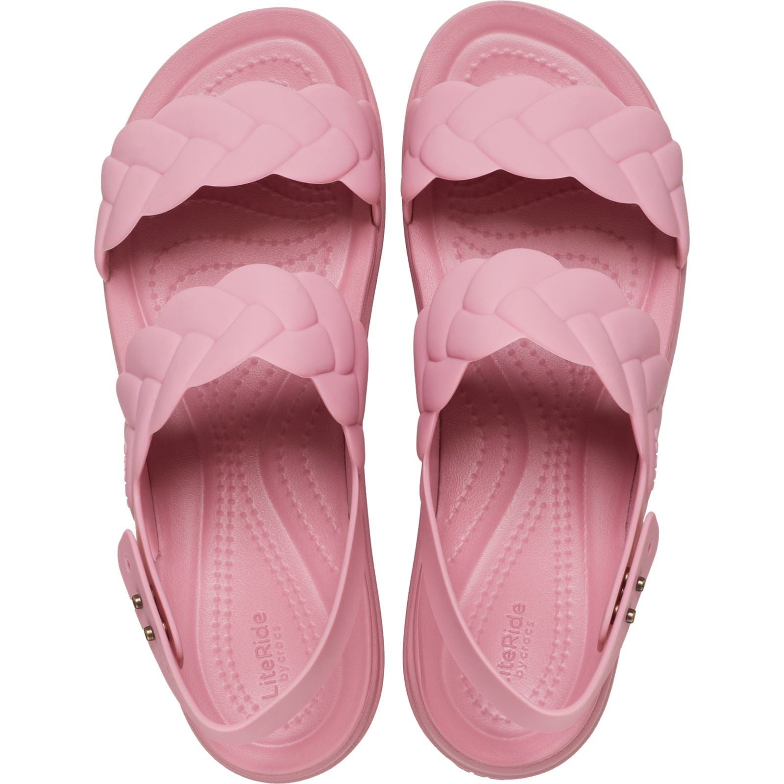 Crocs Brooklyn Woven Thermoplastische Damen Rosetten Sandalen