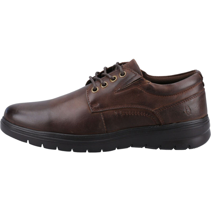 Hush Puppies TRITON LACE UP Herren Schnürschuhe Aus Braunem Leder