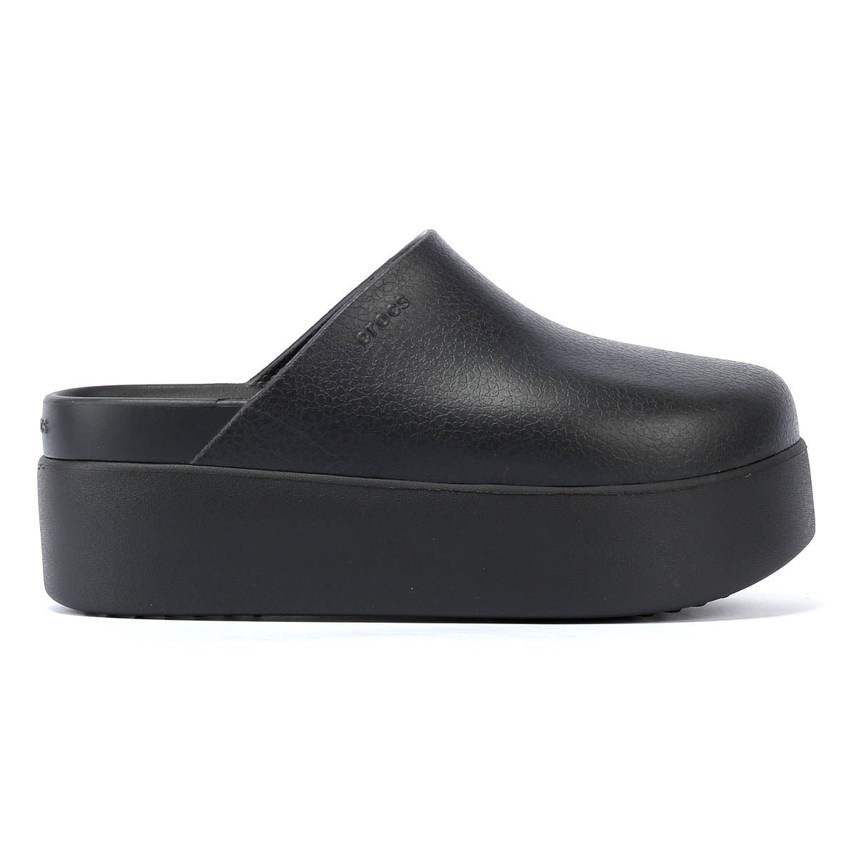 Crocs Dylan Platform Damen Schwarze Clogs
