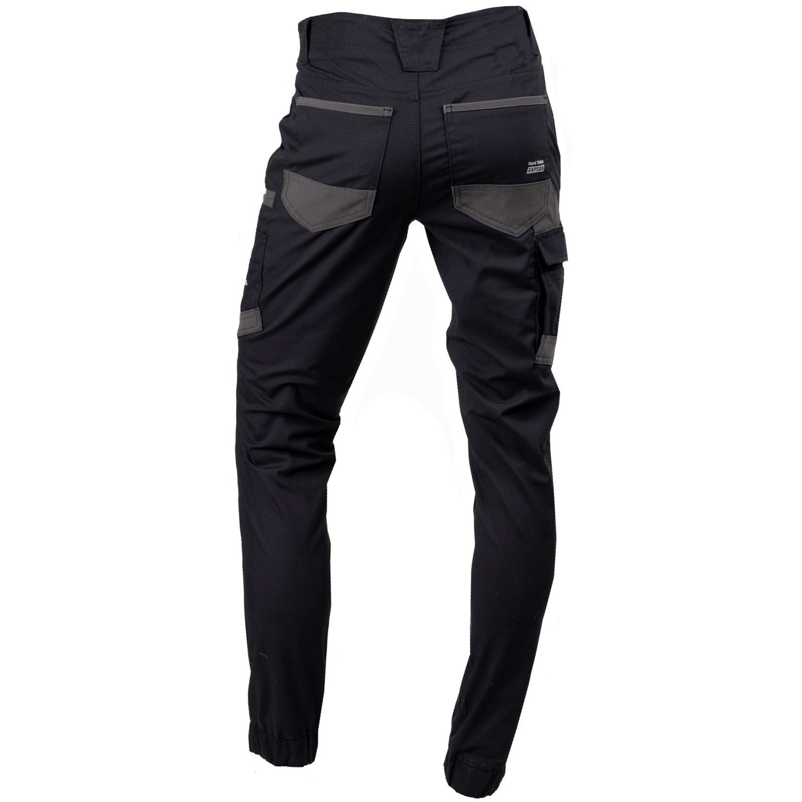 Hard Yakka Raptor Cuff Baumwoll Herren Schwarze Farbe Outdoor Hosen