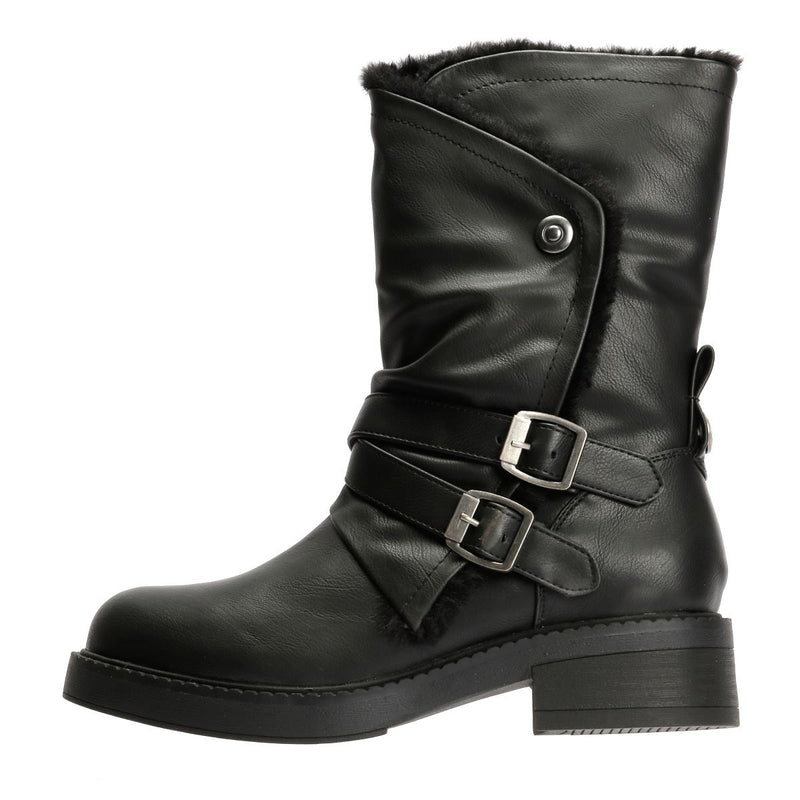 Blowfish Malibu Voyage Cozy Damen Schwarze Stiefel
