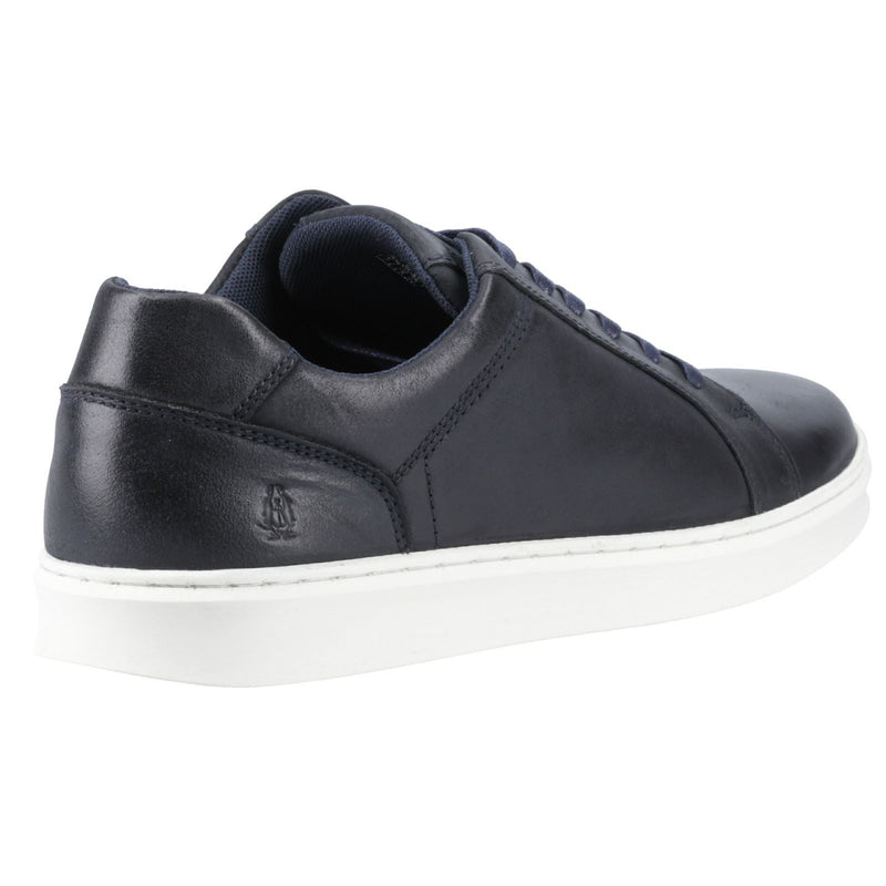 Hush Puppies Madden Herren Sneaker Aus Leder In Marineblau
