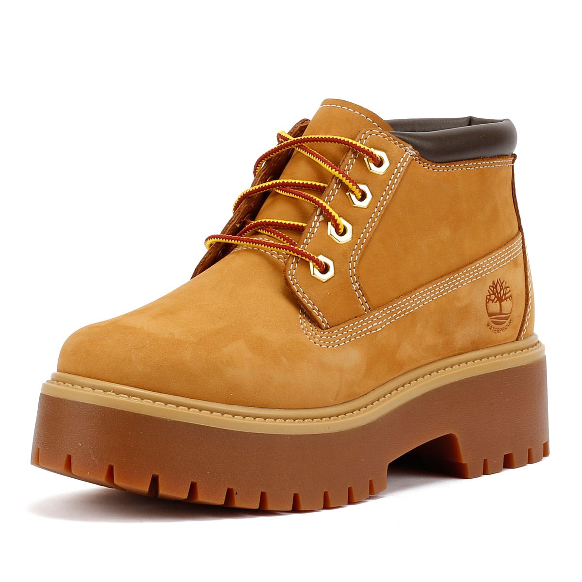 Timberland Stone Street Nellie Damen Gelbe Lederstiefel