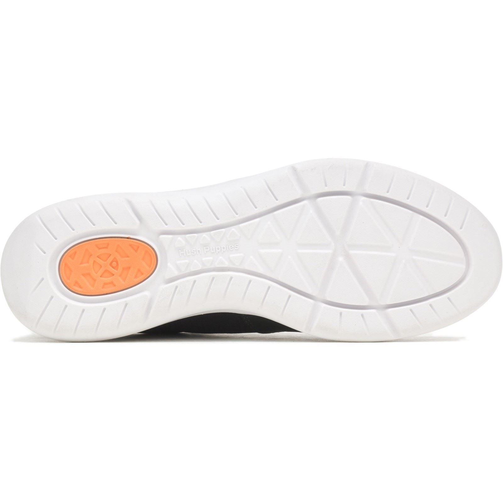Hush Puppies Elevate Schwarze Farbe Ledersneaker Für Herren