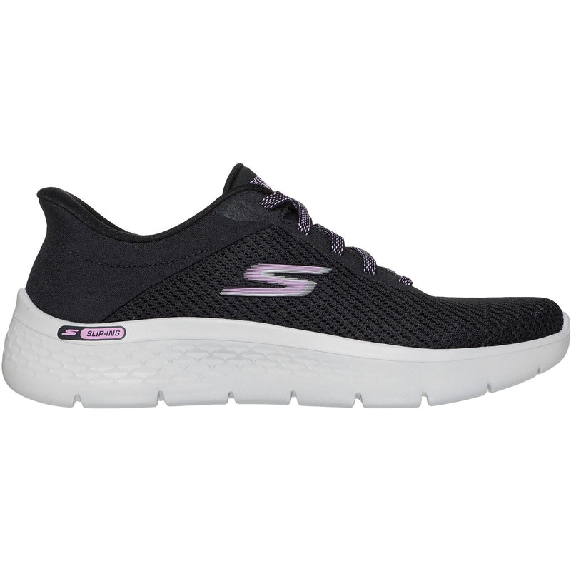 Skechers Go Walk Flex Damen Sneaker In Schwarz Aus Textil