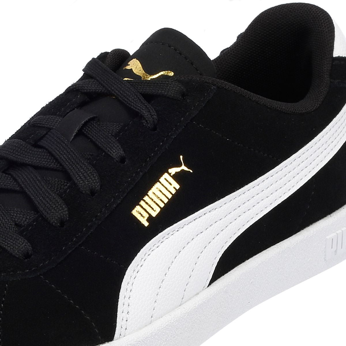 Puma Club II Schwarze Wildleder-Sneakers