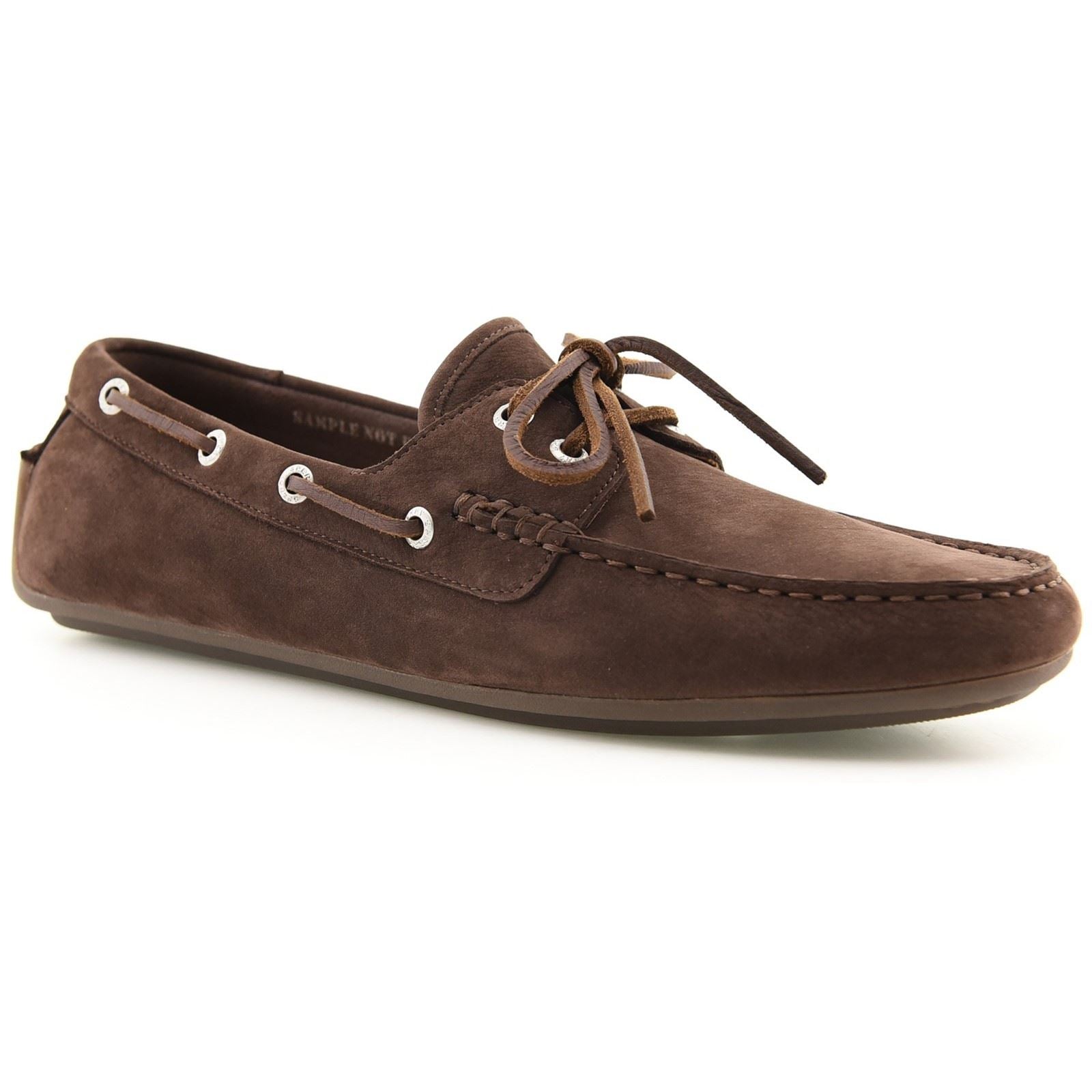 Sperry Orland 2-Eye Driver Leder Herren Braune Bootsschuhe