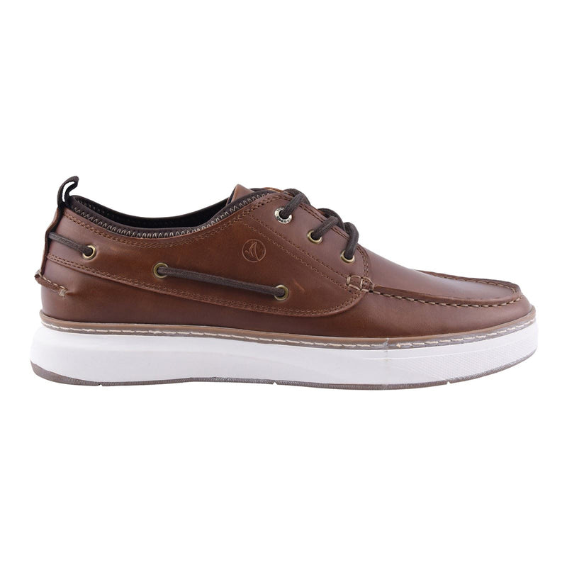 Sperry Moc Neo Herren Bootsschuhe Aus Braunem Polyurethan