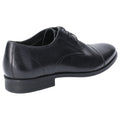 Hush Puppies Ollie Cap Toe Schwarze Farbe Herren-Schnürschuhe Aus Leder