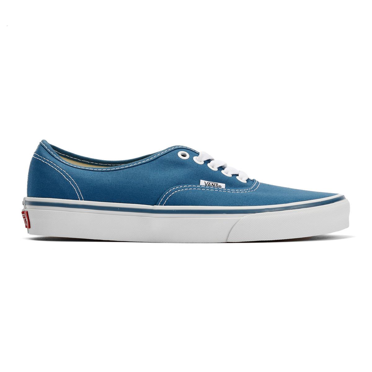 Vans Authentic Leinwand Blaue Turnschuhe