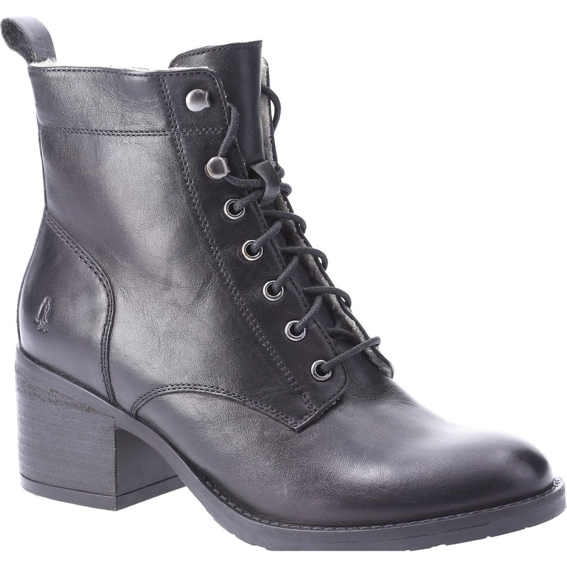 Hush Puppies Harriet Damenlederstiefel In Schwarz