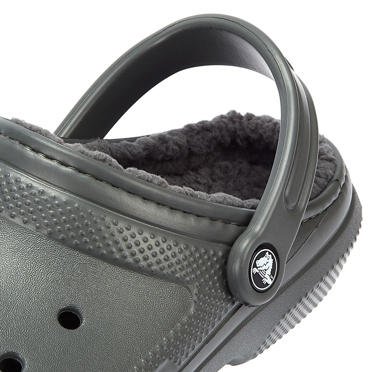 Crocs Klassische Gefütterte Graue Clogs